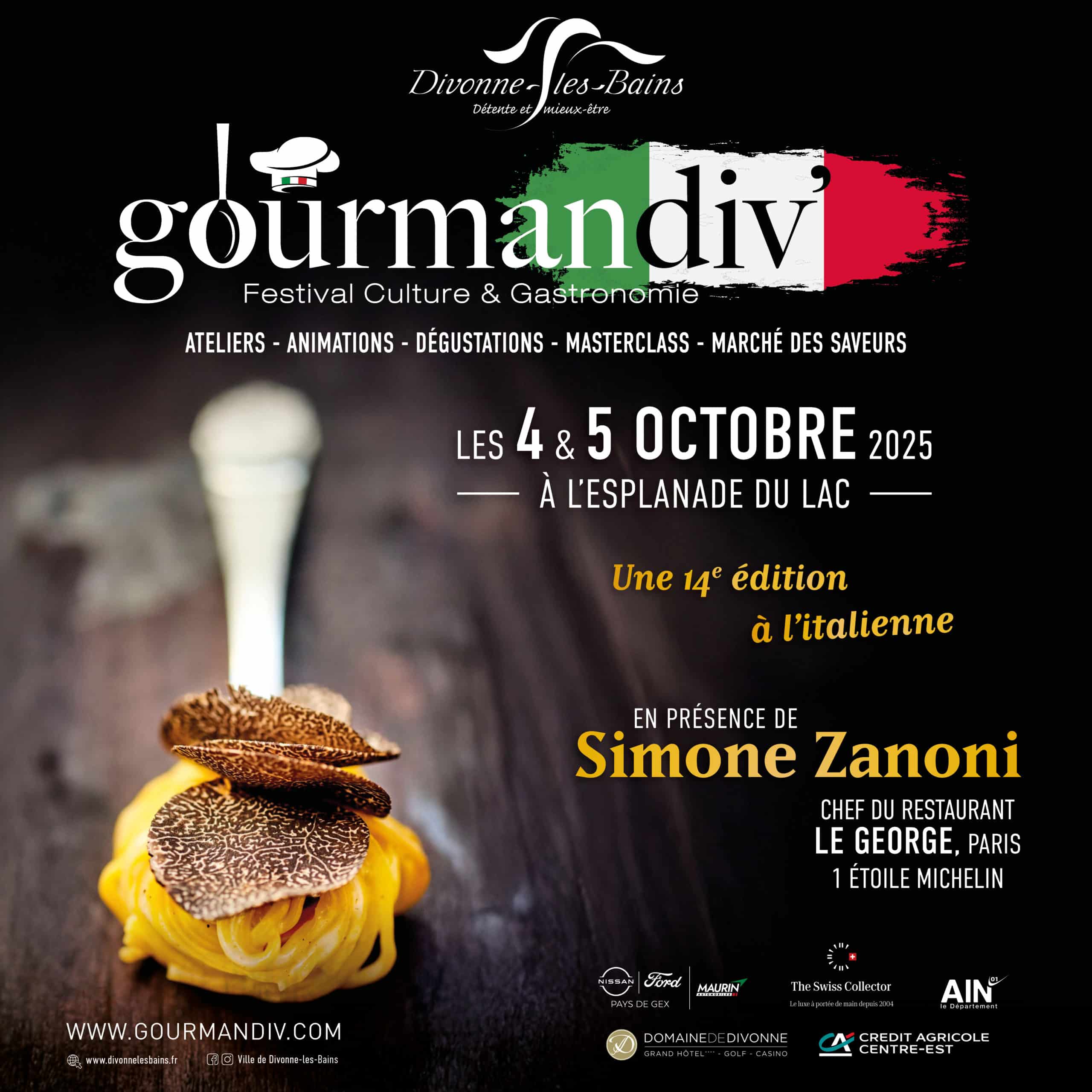 AFFICHE Gourmandiv 2025_ carrée